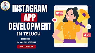 Mobile app development in Telugu | Share post to people modal UI | Ep 8