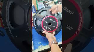 15inches subwoofer. Crazy drive on ZK-TB21 😱 #speaker #subwoofer #bass
