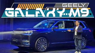 2026 Geely Galaxy M9 6-Seater SUV Debuts in Milan : Detailed Interior, Specs, Features