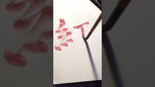 “kurenai”｜Japanese Ink & Color Fusion