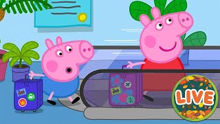 🔴 LIVE 24/7: Peppa Pig NEW Tales 2025 🐽 | BIG Adventures 🌍🚂 | Full Episodes | Cartoon for Kids