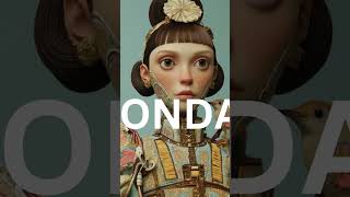 TikTok Monday (AI Music video made with MidJourney and Runway)