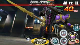 KRCW time battle solo with KR Kuuga, skor 145