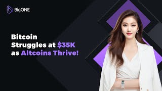 Bitcoin Struggles at $35K as Altcoins Thrive!