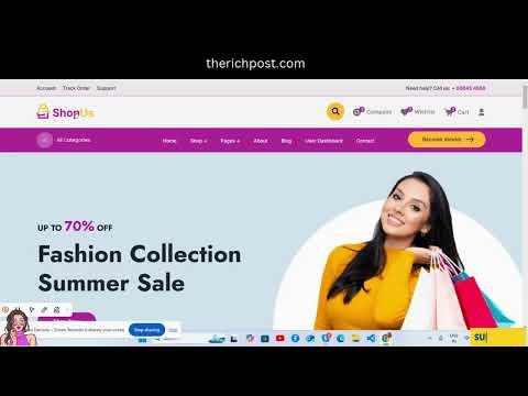Shopus- Angular 18+ Bootstrap 5  Ecommerce Template Demo