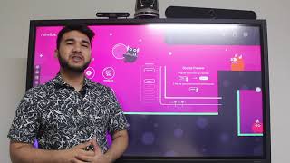 Newline Q Series Interactive Display - Whiteboard Application
