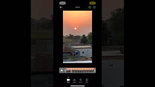 iPhone video editing tutorial #4khdr #iphone #shortsfeed