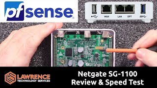 Netgate pfsense  SG 1100 Review & Speed Tests