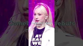 K-POP COMEBACKS & DEBUTS, MAY 2023 #kpop #kpopedit #kpop2023 #bts #blackpink #twice #shorts