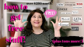 HOW TO Get FREE Stuff! | With Links! | #FreeStuff | 2021