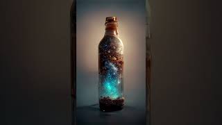 Universe in a bottle imagined by AI #shorts - 001#1 XH4+784