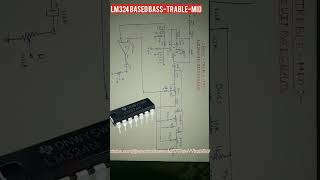 #SHORT 😂👌LM324BASS-TRABLE-MID CIRCUIT|LM324IC|BASS-TRABLE-MID||