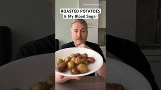 Roasted potatoes and my blood sugar.  #glucose #bloodsugar #insulinresistant1 #potatoes