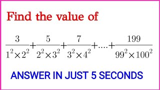 Sum of fraction series | JMO | IMO AMO| ICAS | AMC | SAT | CGMO | EGMO | PMWC | APMO | OBM | CEMC 