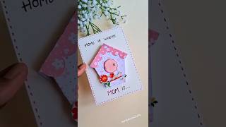 ✨️ DIY | Cute Mother’s Day Card Idea🥰| #shorts #diy #diycrafts #trending #mother #craft #mom #cute