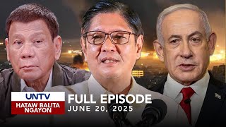 UNTV: Hataw Balita Ngayon | June 20, 2025