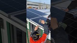 A board, a micro power station; #pvsystem#solar#enery#offgridpowe#solarenergy