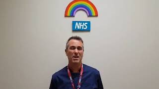 David Purdue, Director of Nursing, Midwifery and Allied Health Professionals thanks colleagues