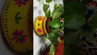 Old pot decoration ideas #potdecorationideas #potdesigns #trending #shorts❤️