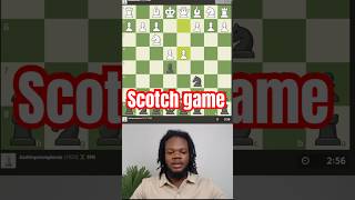 Scotch game #chesscom #chesstips #chesstricks #chessgames #chessopening