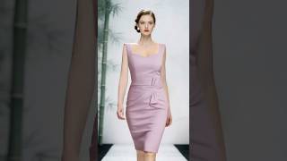 蝴蝶结之恋 · Bowknot Romance · French Style· 优雅如初的极简法式铅笔裙 | Pencil Dress #法式优雅 #铅笔裙 #极简风 #时尚走秀 #法式穿搭#蝴蝶結