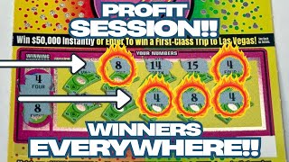 ‼️PROFIT SESSION‼️WINNERS EVERYWHERE On The New Tickets From The Georgia Lottery💲