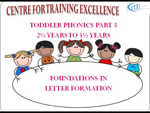 TODDLER PHONICS PART 3