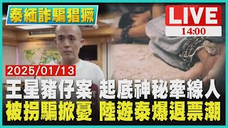 王星豬仔案  起底神秘牽線人 被拐騙掀憂 陸遊泰爆退票潮LIVE｜1400泰緬詐騙猖獗 ｜TVBS新聞