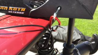 Minn Kota Ulterra SI/DI Transducer Mounting
