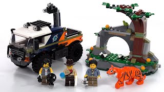 LEGO City Jungle Explorer Off-Road Truck review with new Tiger! 60426