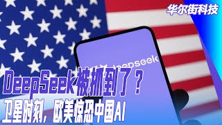 DeepSeek被抓到了？卫星时刻，欧美惊恐中国AI；中国科技崛起改变的是世界版图，不是一日之功，是形式了生态｜华尔街科技