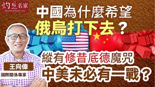 字幕｜國際關係專家王向偉：中國為什麼希望俄烏打下去？ 縱有修昔底德魔咒 中美未必有一戰？｜灼見政治｜2025-07-22