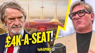 "GROW UP!" Simon Jordan DEFENDS Man United's plan to charge £4K to secure a seat at the new stadium!