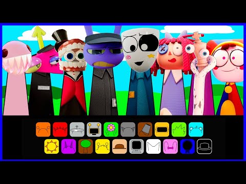 Incredibox SPRUNKI Remix but with the DIGITAL CIRCUS Characters Singing