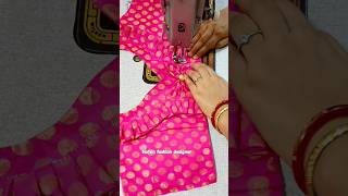 Unique model blouse back design cutting and stitching full tutorial beautiful and easy ✨#backdesign