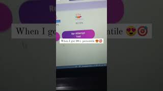 when I got 90++ percentile 😍🎯#shortvideo #rrbclerk2024 #hardwork #motivation