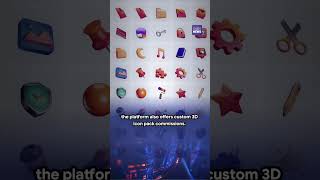 Beautifully Crafted Open Source 3D Icons #foryou #3ddesign #3dicons #opensource #devnews #shorts