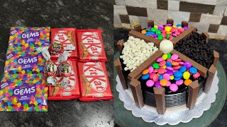 chocolate cake decorating ideas with 👍 |🎂 chocolate cake decoration 🍫🍫