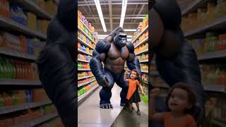 Strong monkey.                #Shorts #AIEntertainment #FunnyAI #TrendingNow #AITok #FYP #aicontent