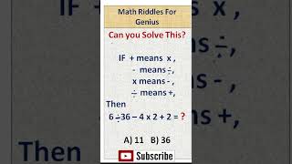 Math Riddles#50 || Math Puzzle || #speedmath #mathstricks #shorts#mathpuzzle#shortsviral#trending