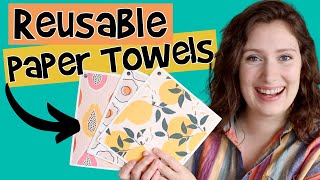 Papaya Reusable Paper Towels Review // Papaya Reusables // The BEST Sustainable Kitchen Swap?!