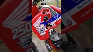 honda cr 250 1988 con algunas chuches