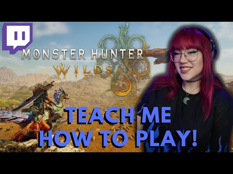 Teach Me How To Play Monster Hunter! | PixelxKitten Twitch Livestream