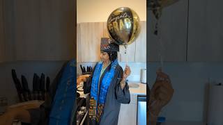 I am not putting this regalia down! lol #graduate #graduation #berkeley #adultstudent #hardwork