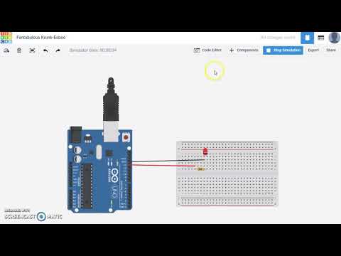 Lab: Blink an LED with a Simulated Arduino Microcontroller