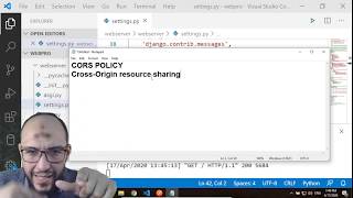 13 Cairo Univ  Python Web,Android Mobile, MySQL Project  CORS Policy, corsheaders, CORS Origin allow