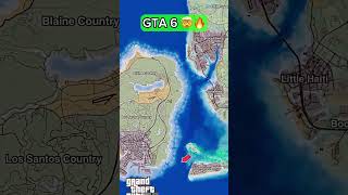 GTA V vs GTA VI map - Direct comparison #gaming#gta6 #gtavicecity #gtav #gta #gtamap #gtacomparison