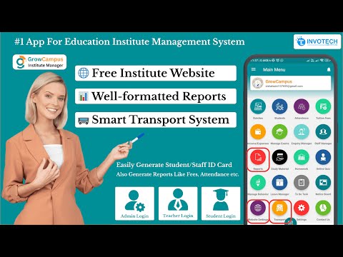 Manage School in 1 App – Free Website, Reports, Transport & More! || Comming Soon- Live Bus Tracking