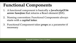How to use Functional Components | React JS Fundamentals