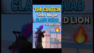 "1v4 CLUTCH in Clash Squad 💥 Solo vs Squad | Free Fire Best Clutch